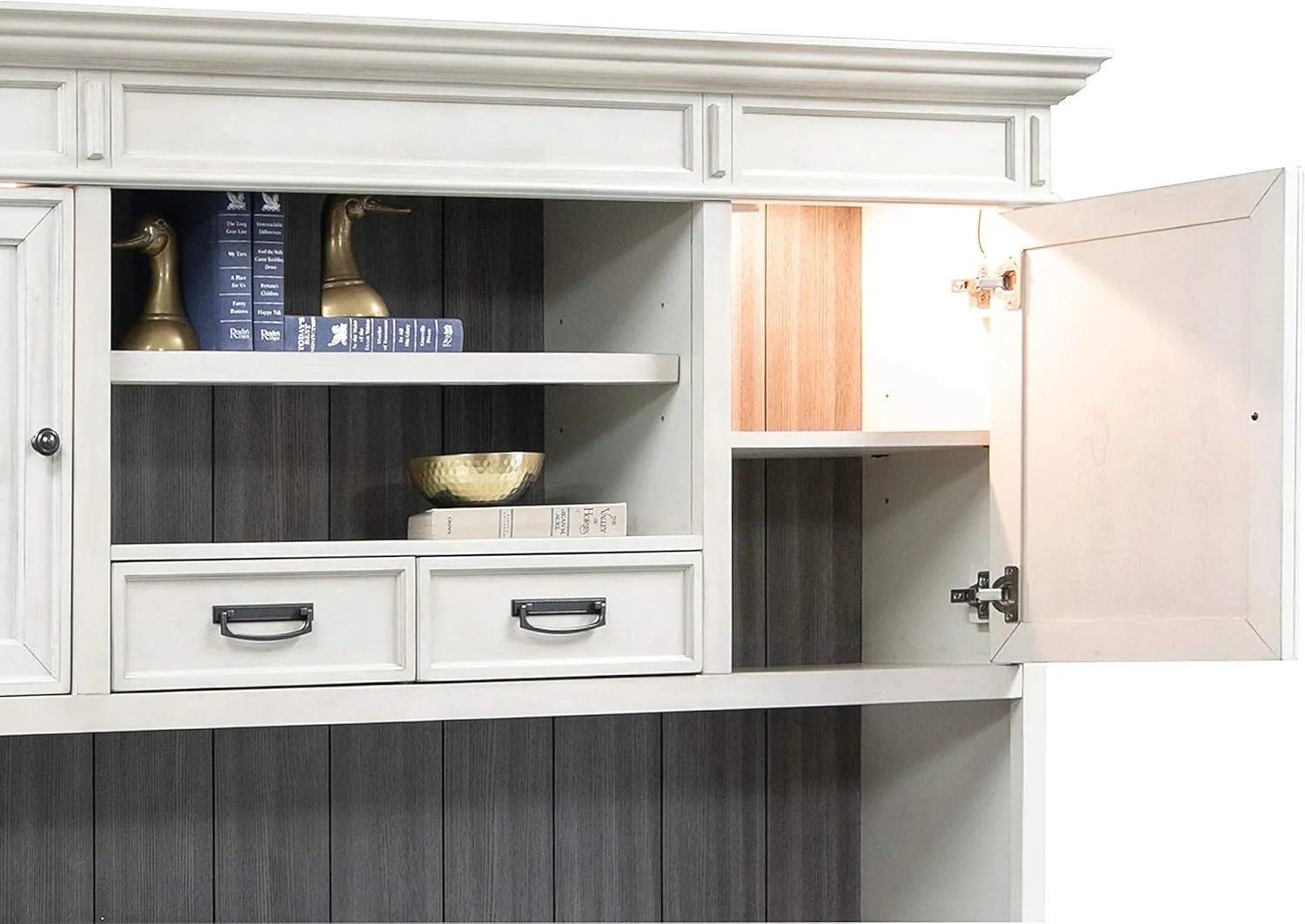 Martin Furniture Hutch, White