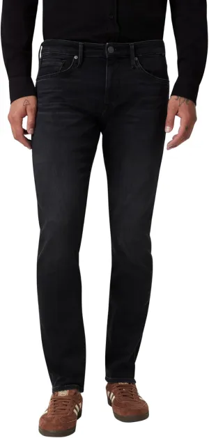 Mavi Men's Jake Mid Rise Skinny Leg Jeans, Deep Smoke Active Comfort, 34x30