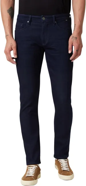 Mavi Men's Jake Mid Rise Skinny Leg Jeans, Rinse Brushed Active Comfort, 36x32