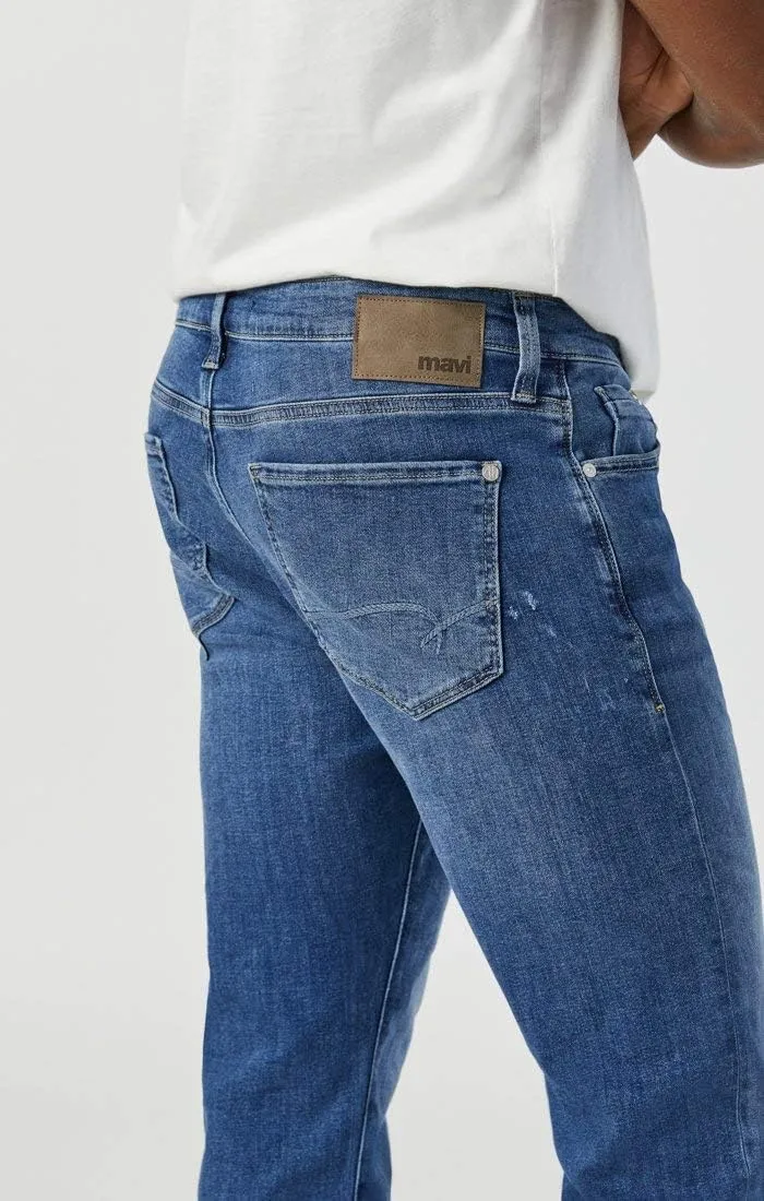 Mavi Men's Marcus Regular Rise Slim Straight Leg Jeans
