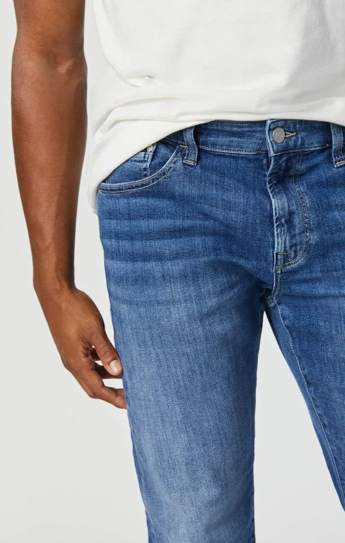 Mavi Men's Marcus Regular Rise Slim Straight Leg Jeans