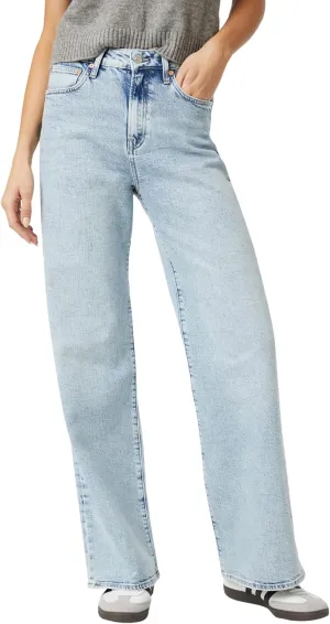 Mavi Women's Florida Mid Rise Wide Leg Jeans