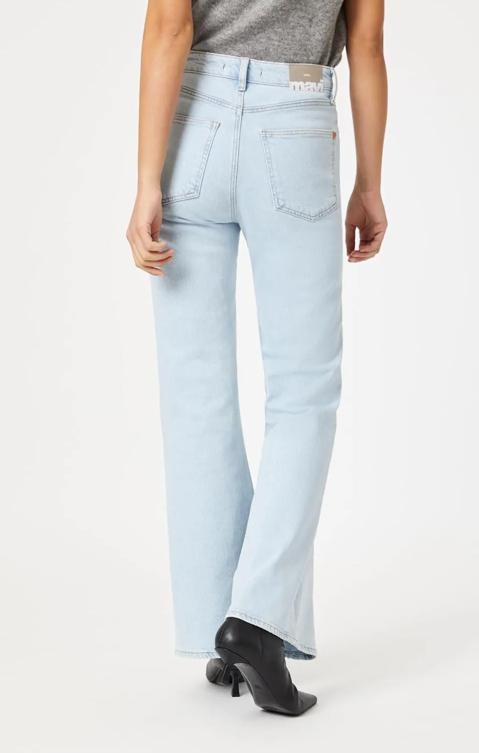 Mavi Women's Los Angeles High Rise Boot Cut Flare Jeans