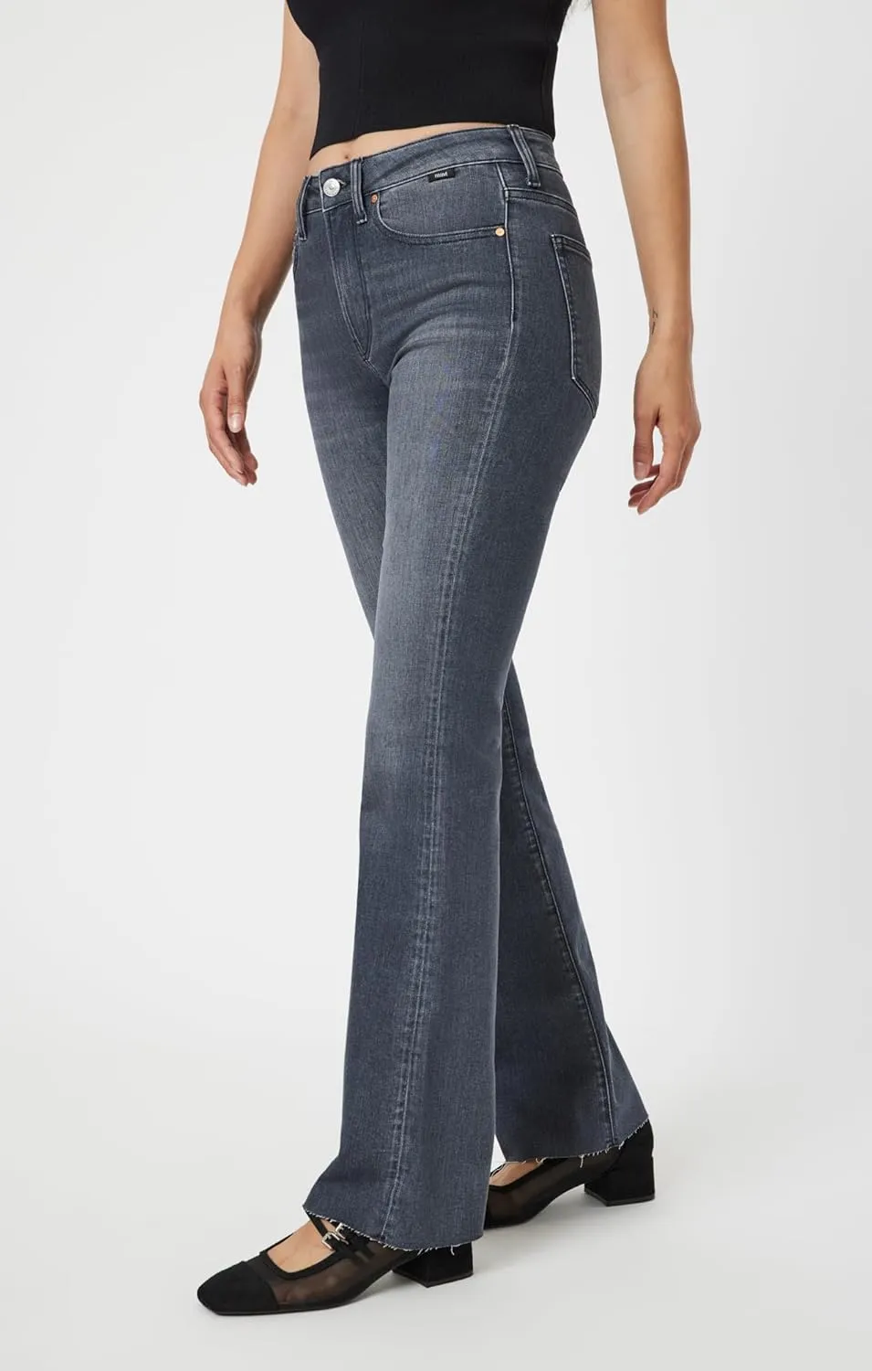 Mavi Women's Maria High Rise Flare Leg Jeans