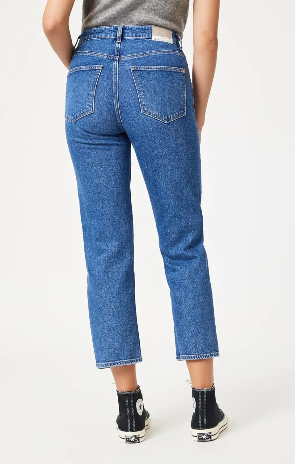 Mavi Women's Savannah High Rise Straight Leg Jeans