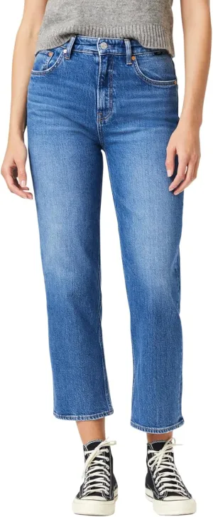 Mavi Women's Savannah High Rise Straight Leg Jeans