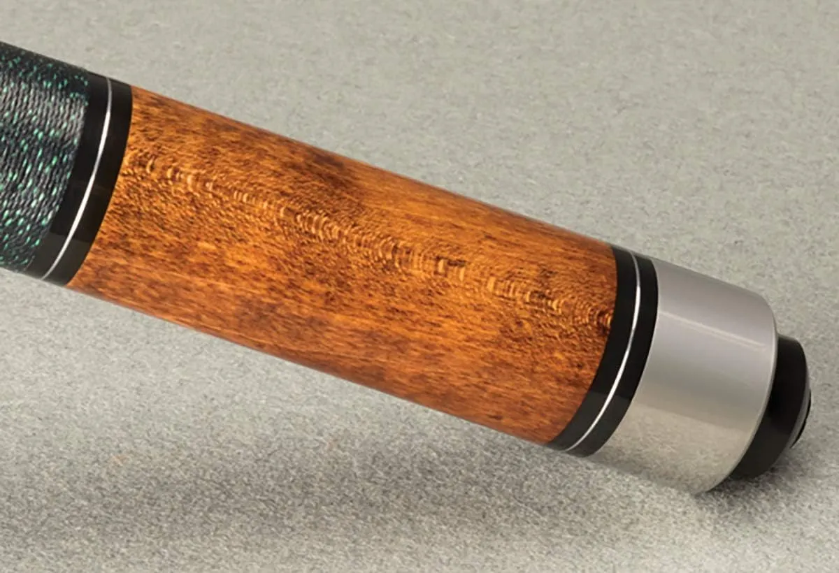 McDermott Star S81 Pool Cue Stick Cherry Stained Maple W/Linen Wrap 3/8 x 10
