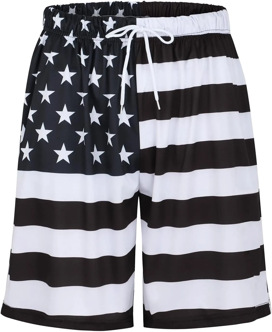 Men 2 Piece Outfits Thin Loose Shorts Large Shorts Casual Beach Pantsmen'S Solid Color Capris Summer Thin Beach
