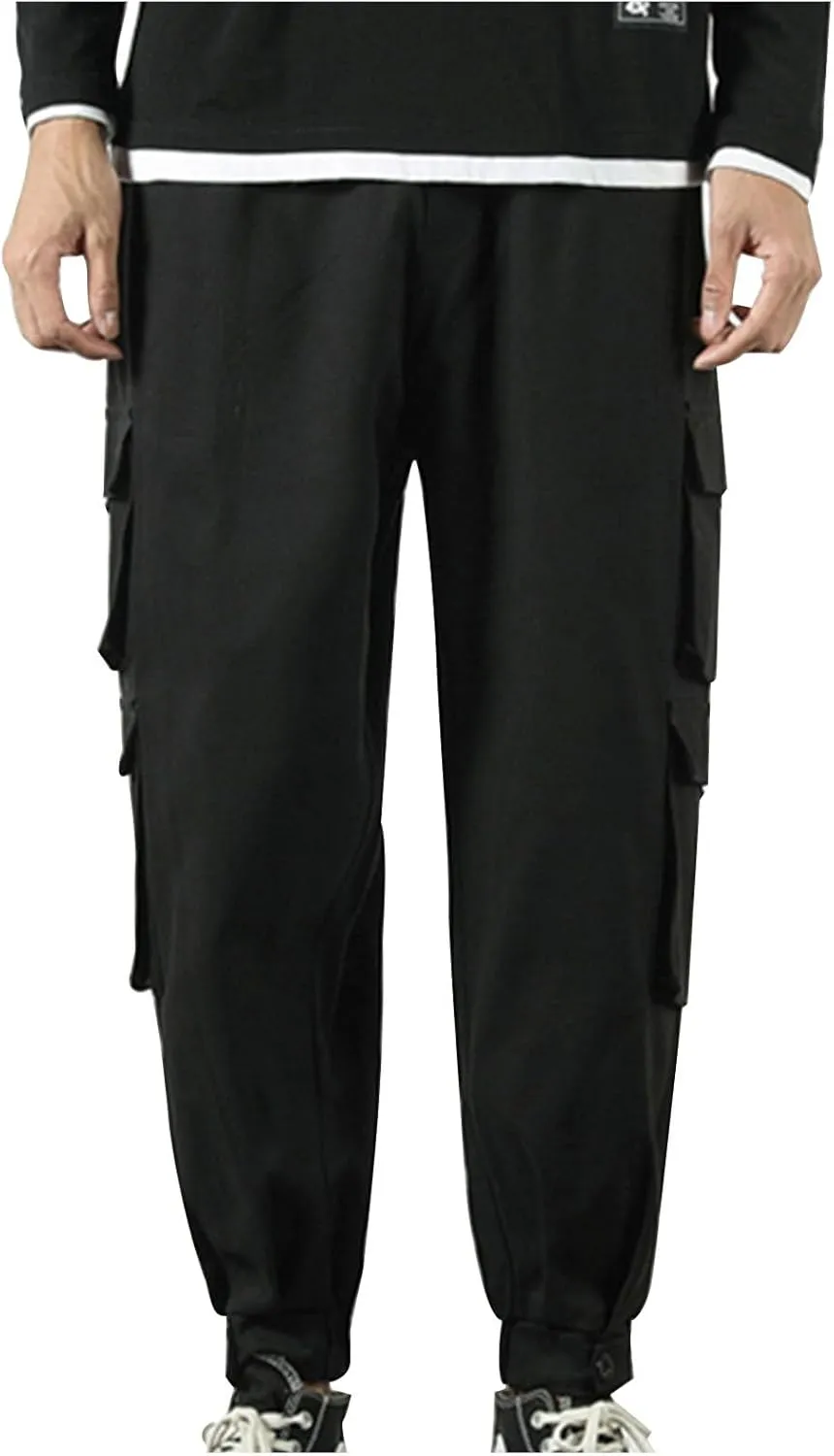Men Plus Size Baggy Pants Outdoor Casual Pants Active Comfort Pants Hiking Cargo Pants Travel Autumn Trousers