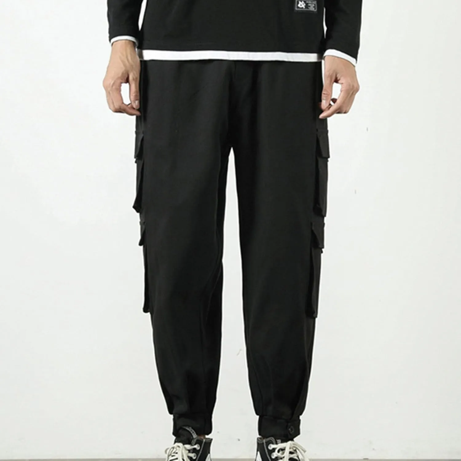 Men Plus Size Baggy Pants Outdoor Casual Pants Active Comfort Pants Hiking Cargo Pants Travel Autumn Trousers