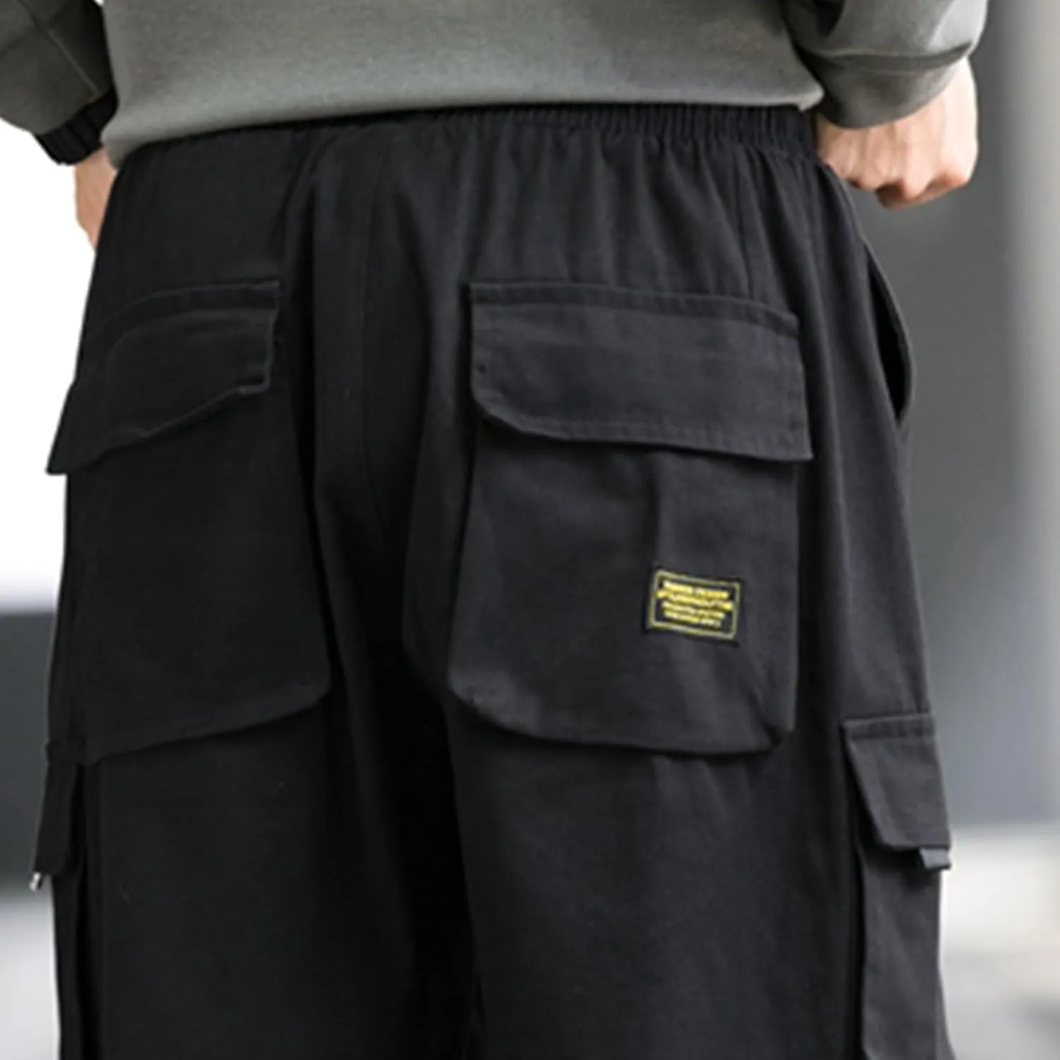 Men Plus Size Baggy Pants Outdoor Casual Pants Active Comfort Pants Hiking Cargo Pants Travel Autumn Trousers