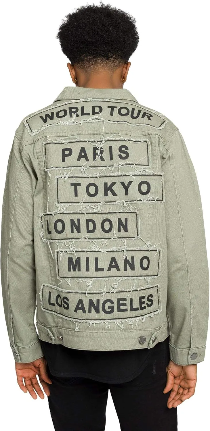 Men's Classic Fashion Denim Jean Jackets