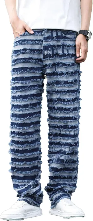 Patchwork Design Denim Handbags