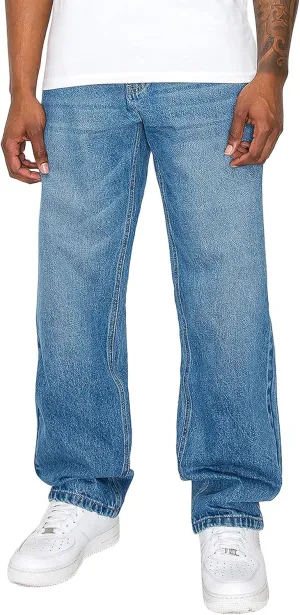 Men's Essential Baggy Wide Denim Jeans