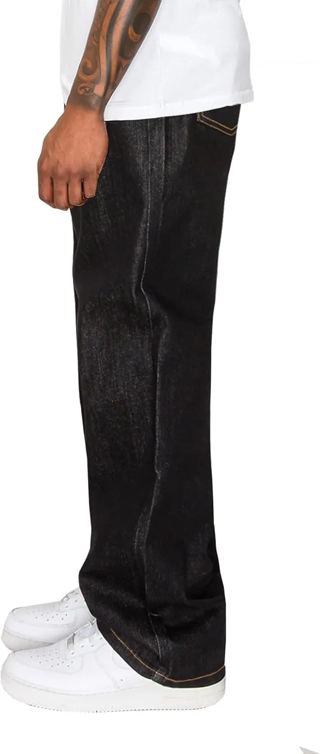 Men's Essential Baggy Wide Denim Jeans