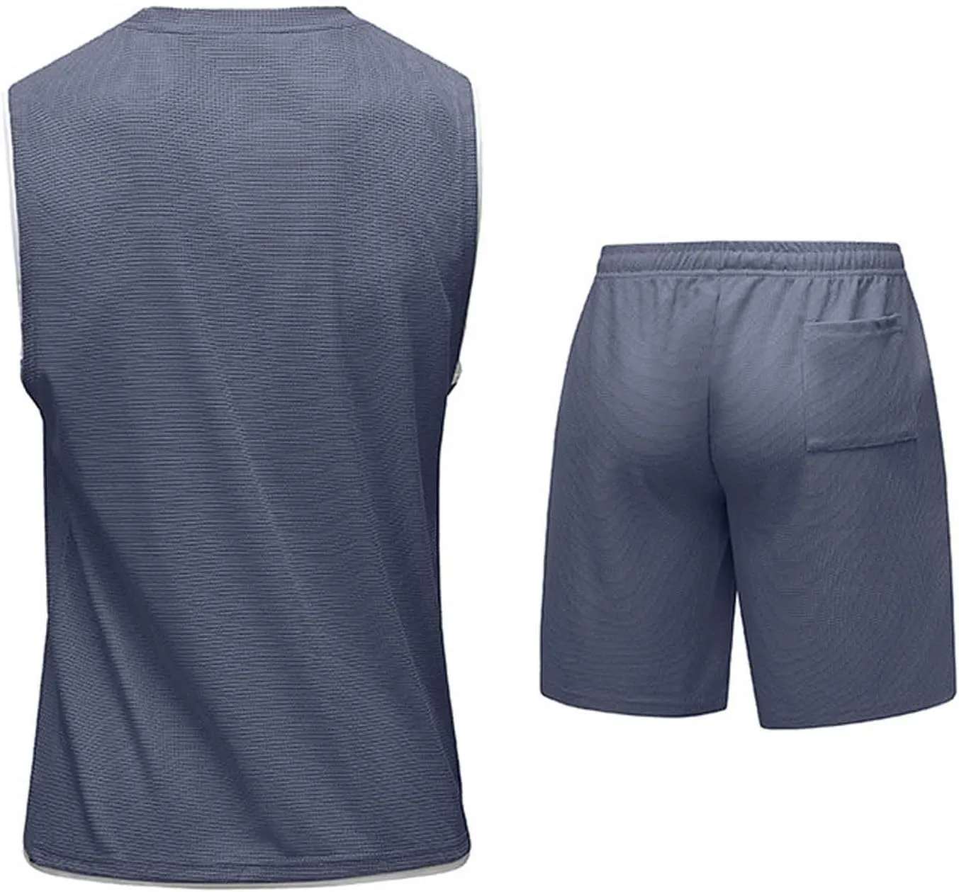 Men's Hawaiian Sleeveless Tracksuit, Summer T Shirts & Shorts Set Two Piece Casual Daily Sweatsuits Joggers Beachwear
