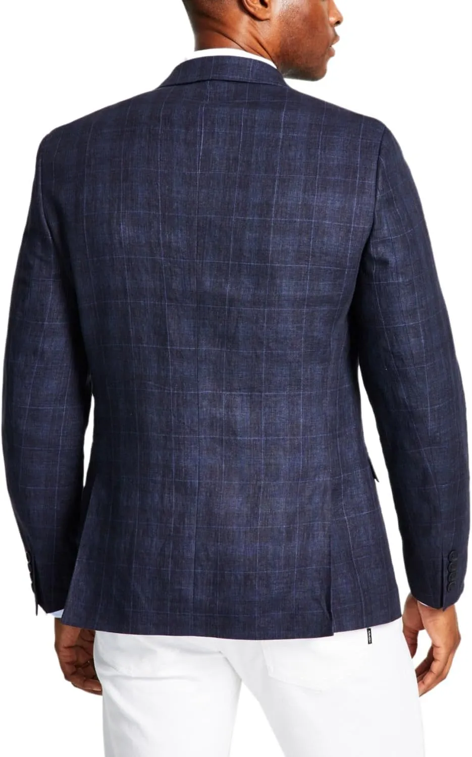 Men's Slim-Fit Windowpane Sport Coat