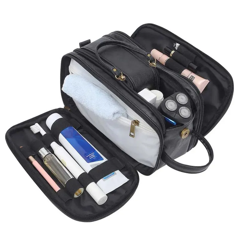 Men's Travel Toiletry Bag - Shaving Dopp Kit Storage Bag
