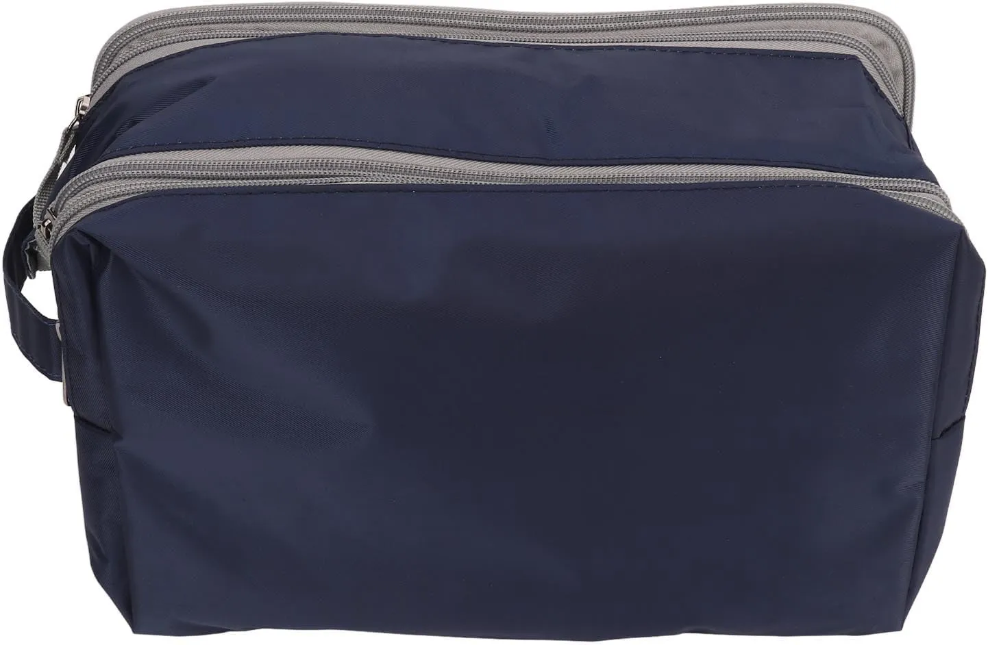 Men's Travel Toiletry, Navy Blue, Material, Compact and Portable for Shaving and Cosmetic Accessories, Large Capacity, Ergonomic with Handle, Durably and to