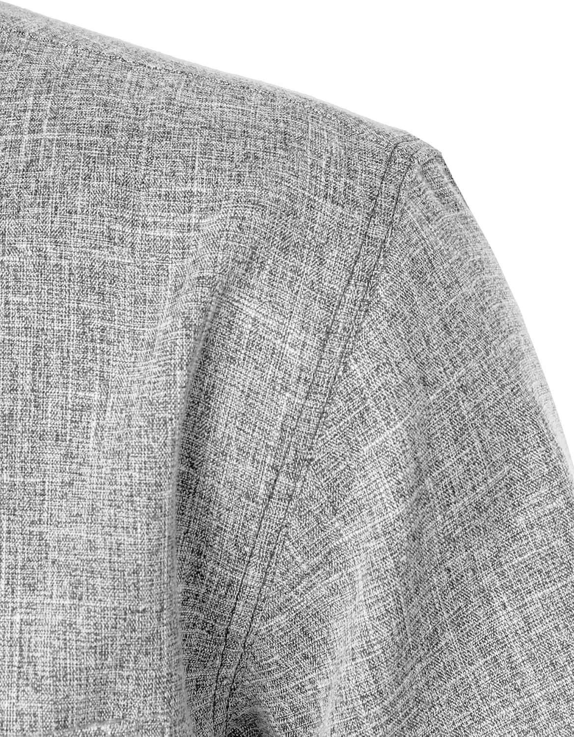 Mens Wrinkle Free Short Sleeve Button Down Shirt Linen-Like Texture Shirts Casual Vacation Beach Summer Top