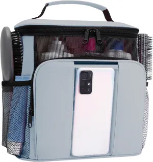 Mesh Shower Caddy,Portable HangingTravel Toiletry Bag Dorm Room Essentials for College Students Girls,Large Makeup Organizer for Full-Sized Toiletries,Travel Essentials for Women Girls Camping Beach