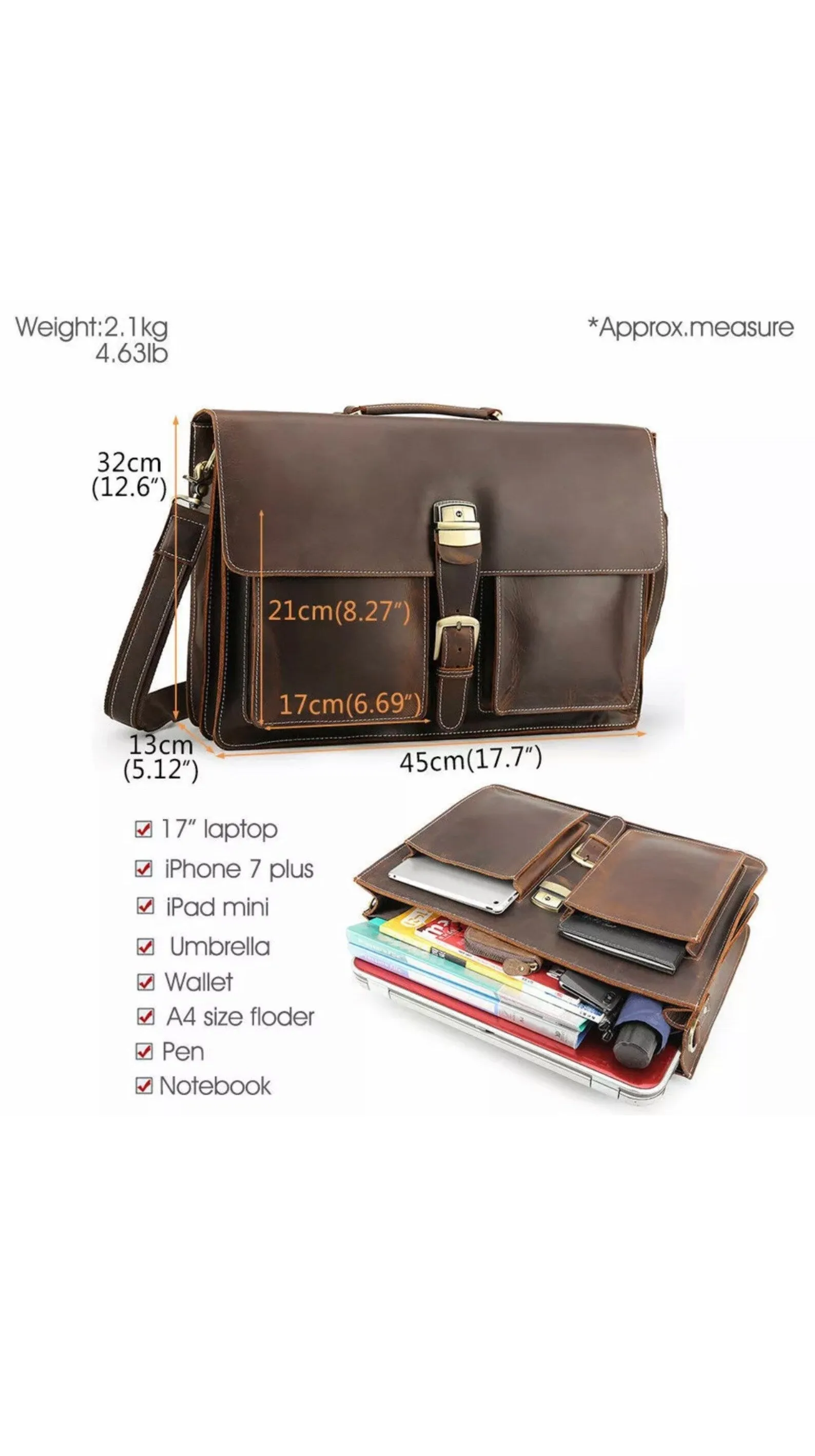 Messangers briefcase laptop and docs carry