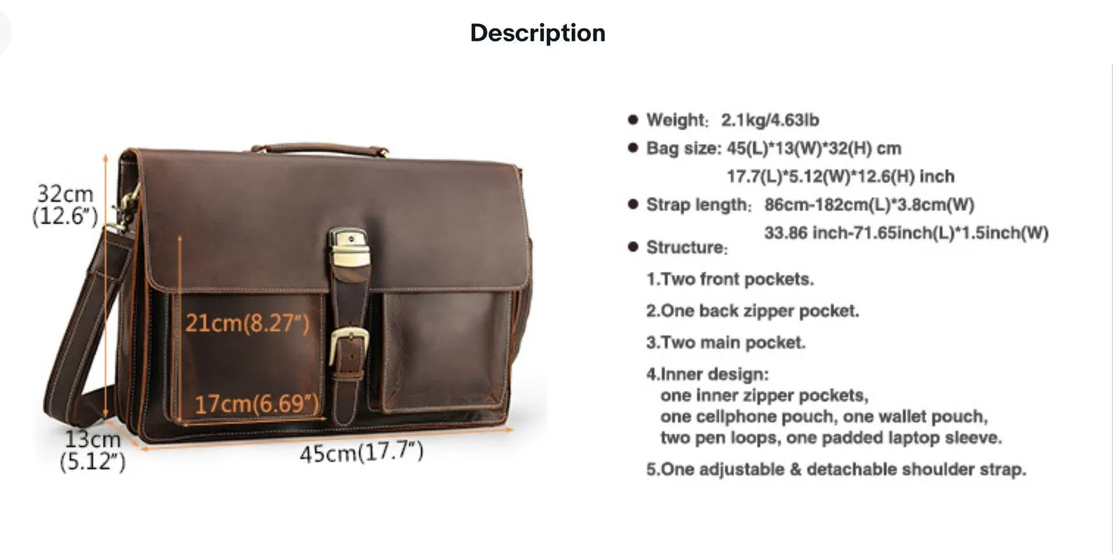 Messangers briefcase laptop and docs carry