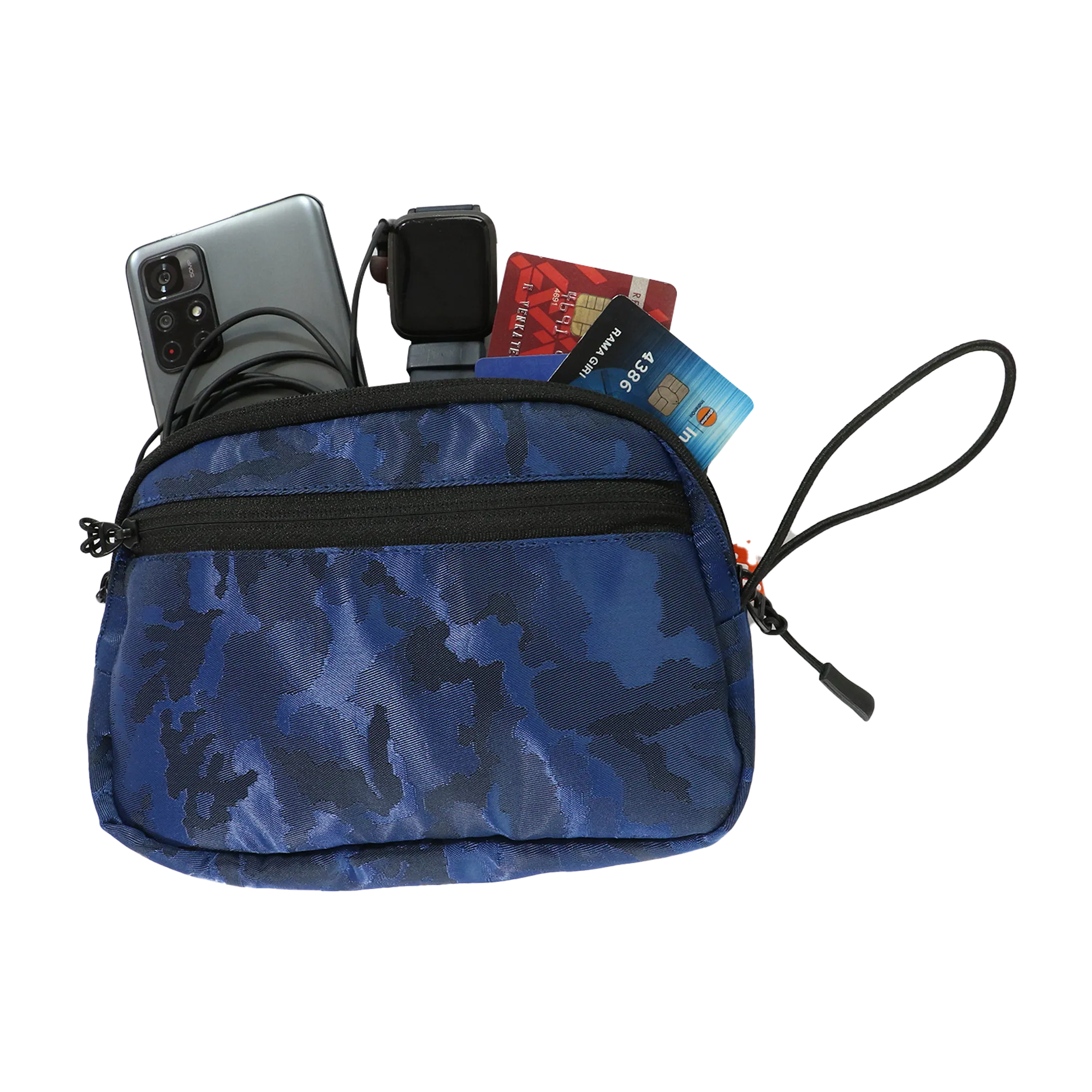 MIKE BAGS Multipurpose Pouch -Blue