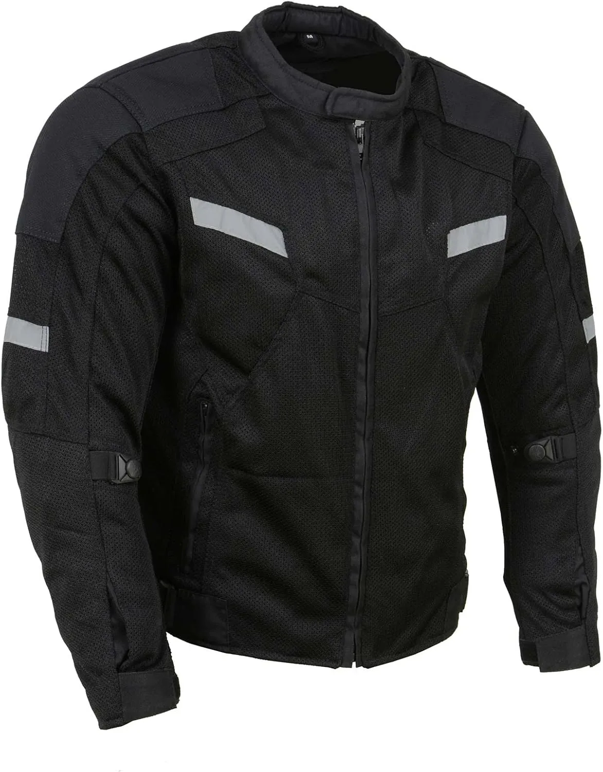 Milwaukee Leather Men's All Season Textile CE Armored Motorcycle Racer Jacket
