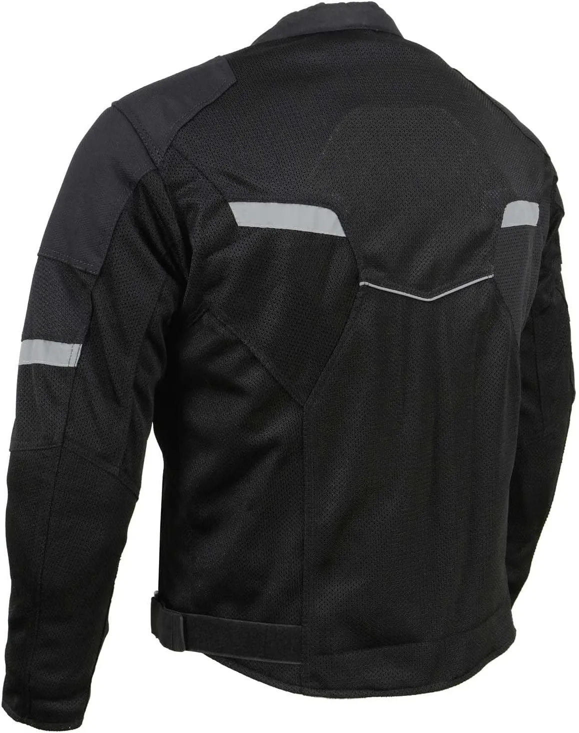 Milwaukee Leather Men's All Season Textile CE Armored Motorcycle Racer Jacket