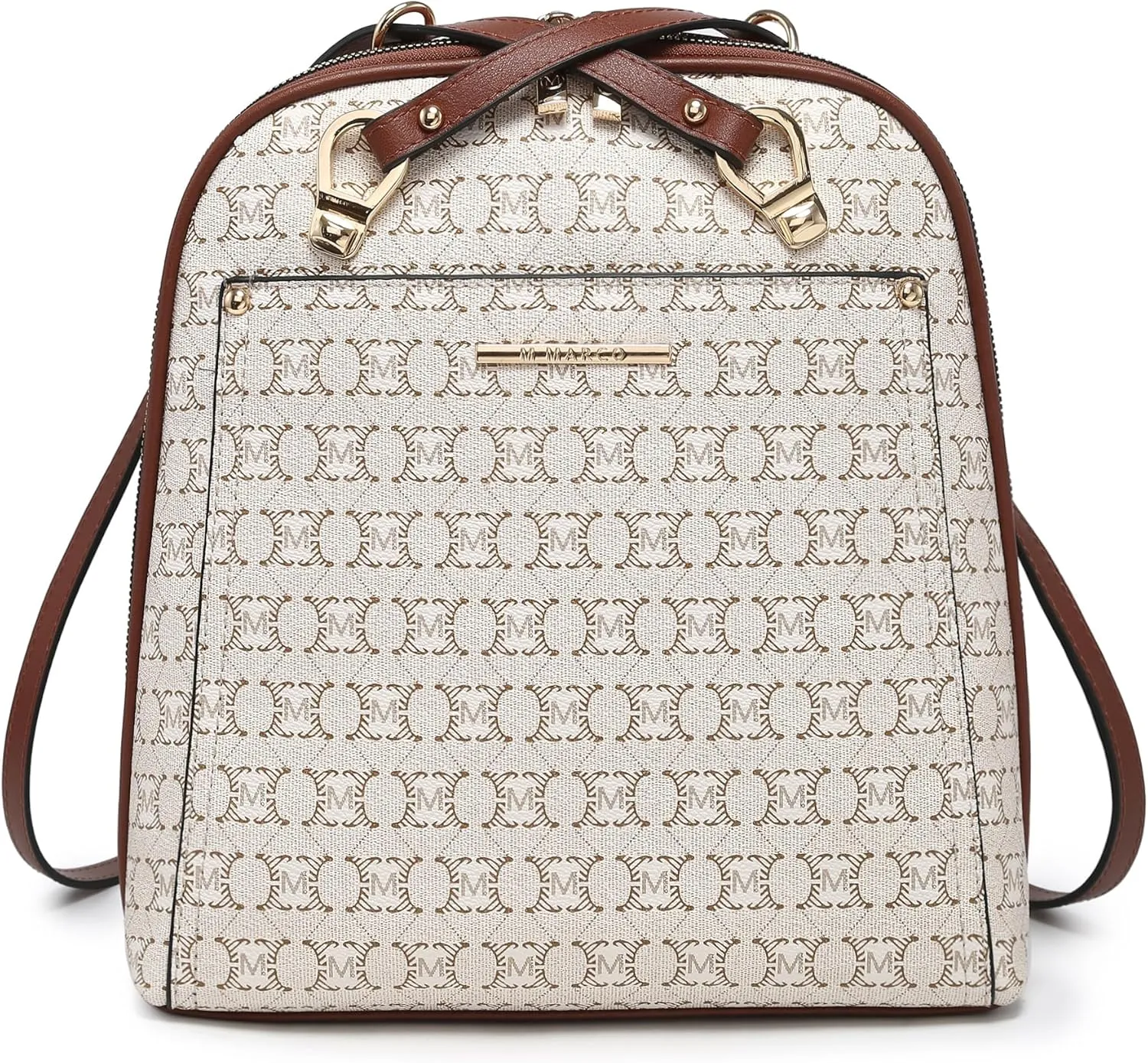 MKP COLLECTION Womens Convertible Backpack Purse Multi-Pocket Handbag Fashion Designer Ladies Shoulder Bag for Travel Work