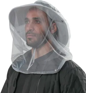 Mosquito Net Hat - Safari Sun Visor Hat with Removable Bug Net for Outdoor Men and Women
