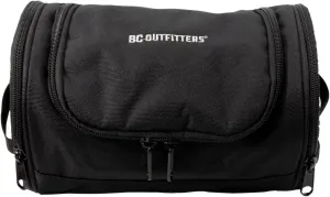 Multi-Compartment Toiletry Bag for Travel, Hanging Organizer for Men or Women, Black
