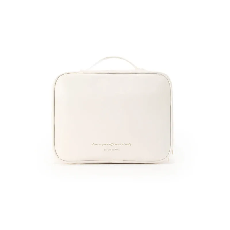 Multi-Compartment Toiletry Cosmetics Bag