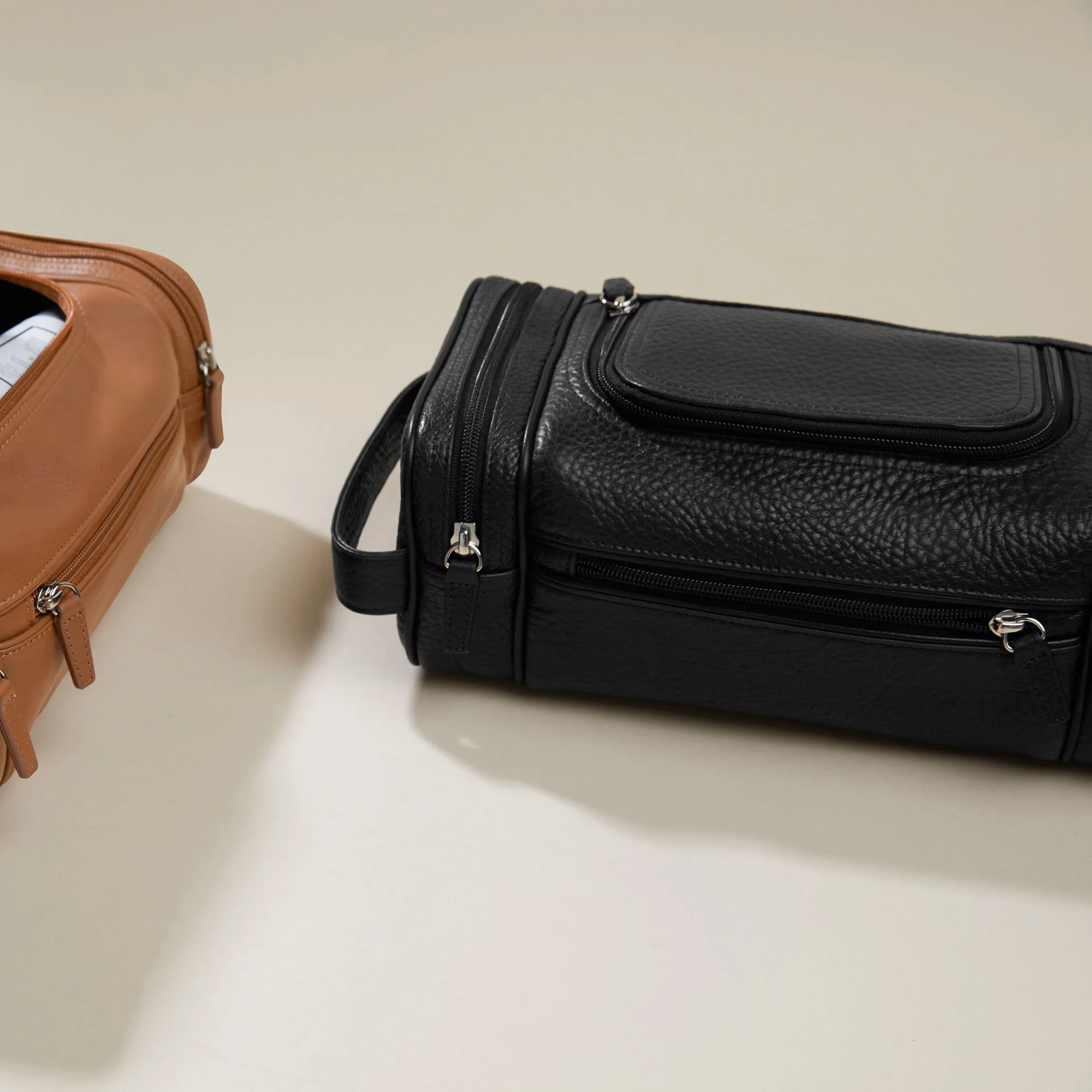 Multi Pocket Toiletry Bag Ebony