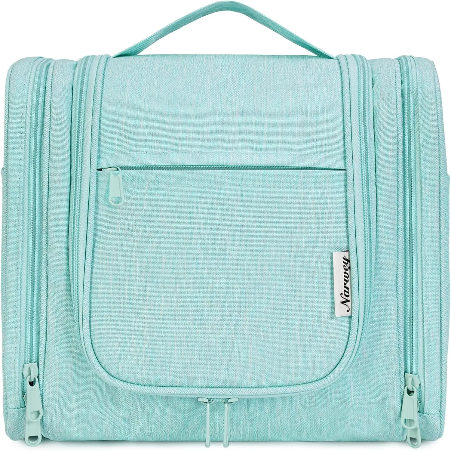 Narwey Hanging Toiletry Bag for Women Travel Makeup Bag Organizer Toiletries Bag for Cosmetics Essentials Accessories
