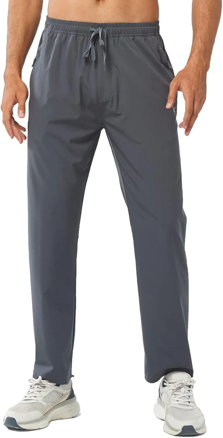 NORTHYARD Men's Fleece Lined Pants Athletic Workout Running Joggers Winter Warm Wind Sweatpants for Active Gym Track Jogging