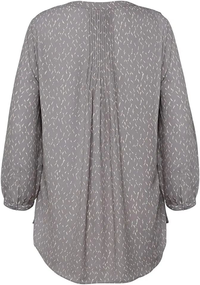 NYDJ Women's Pintuck Blouse 3/4 Sleeve