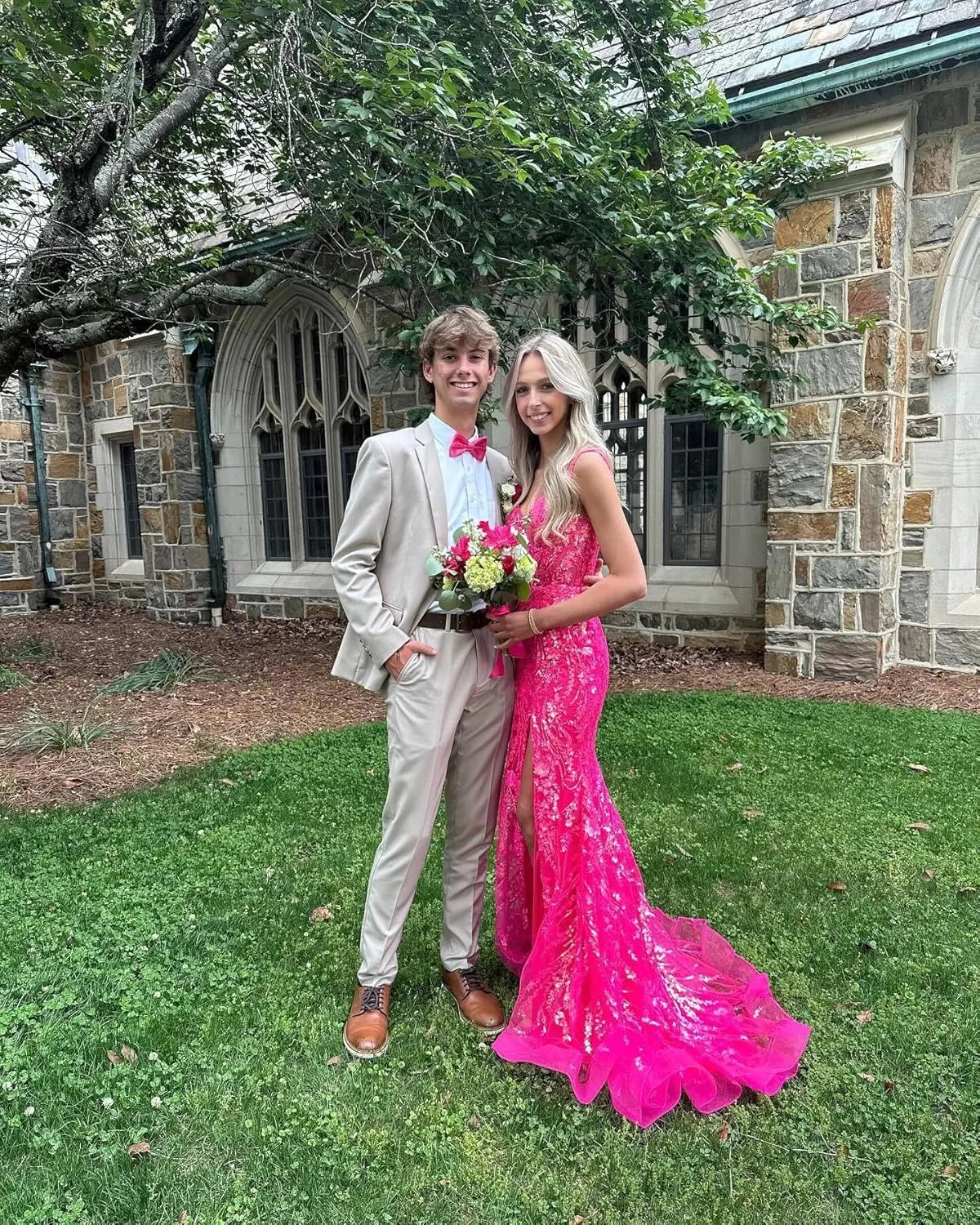 Off The Shoulder Long Prom Dress with Slit Sequined Lace Appliques Mermaid Evening Gown for Women BF58