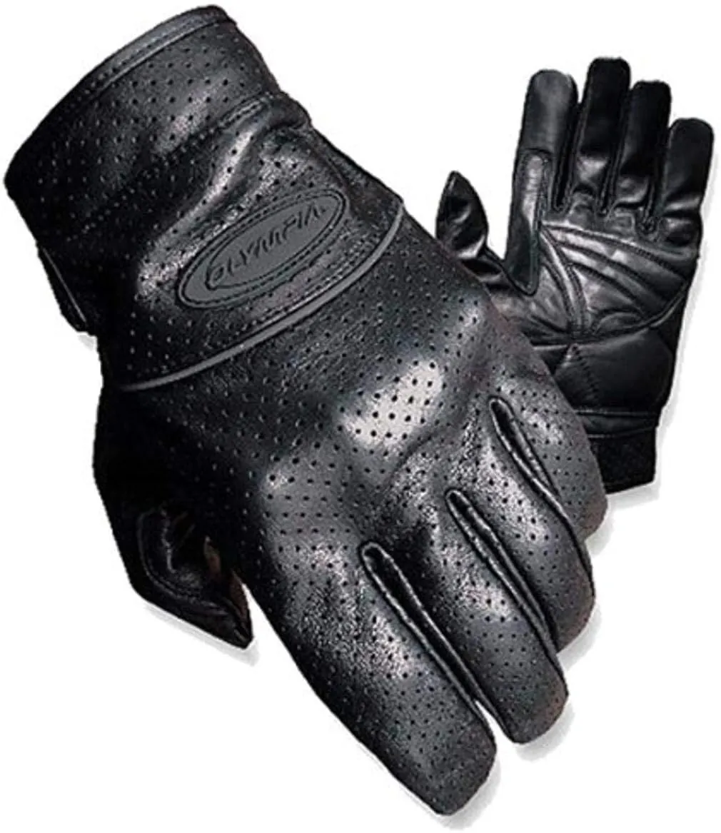Olympia 452 Perforated Full Throttle Classic Motorcycle Gloves