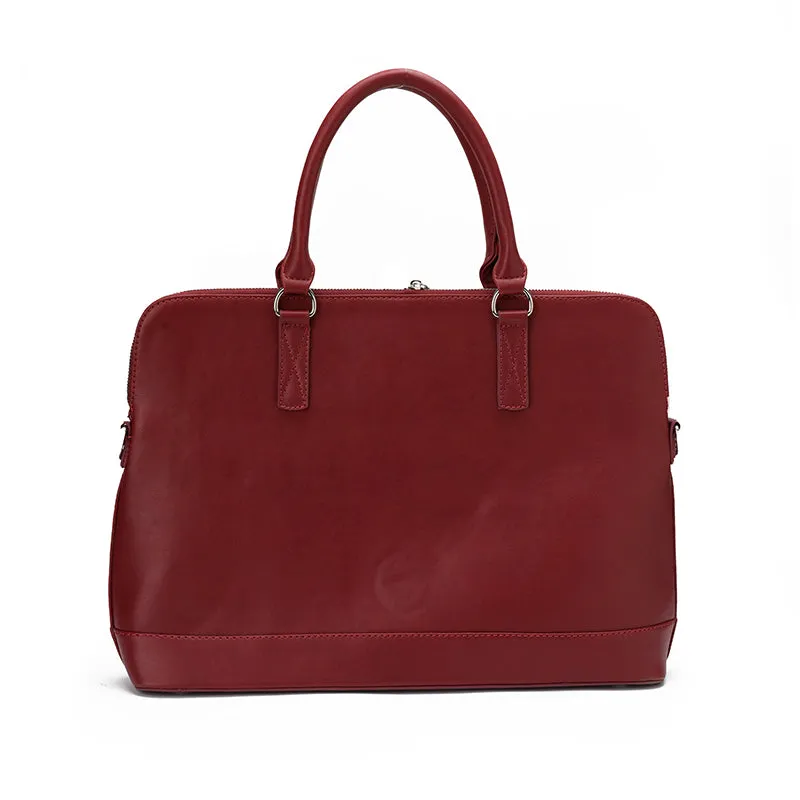 ONYX LAPTOP BAG - BURGUNDY