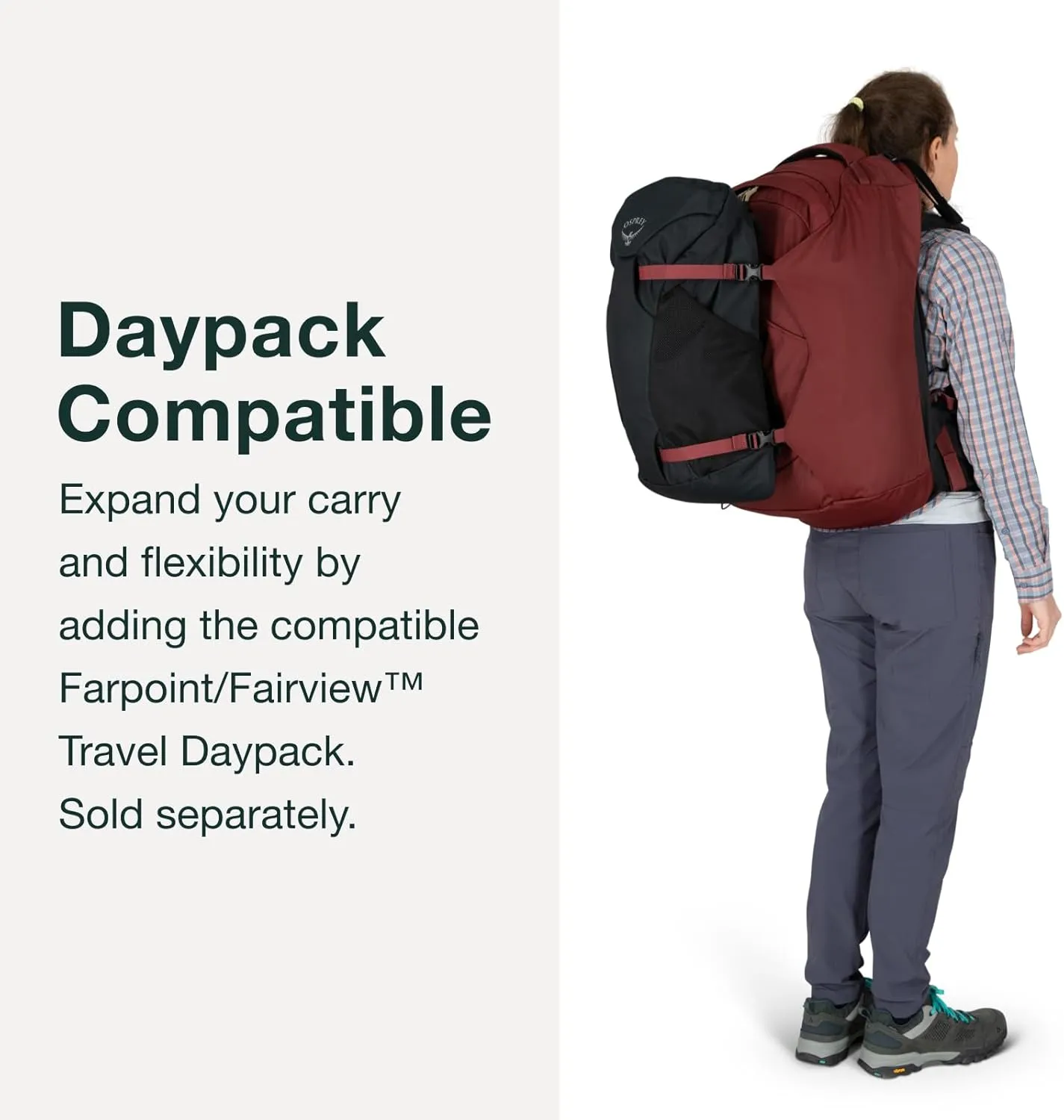 Osprey Fairview 40L Women's Travel Backpack, Winter Night Blue