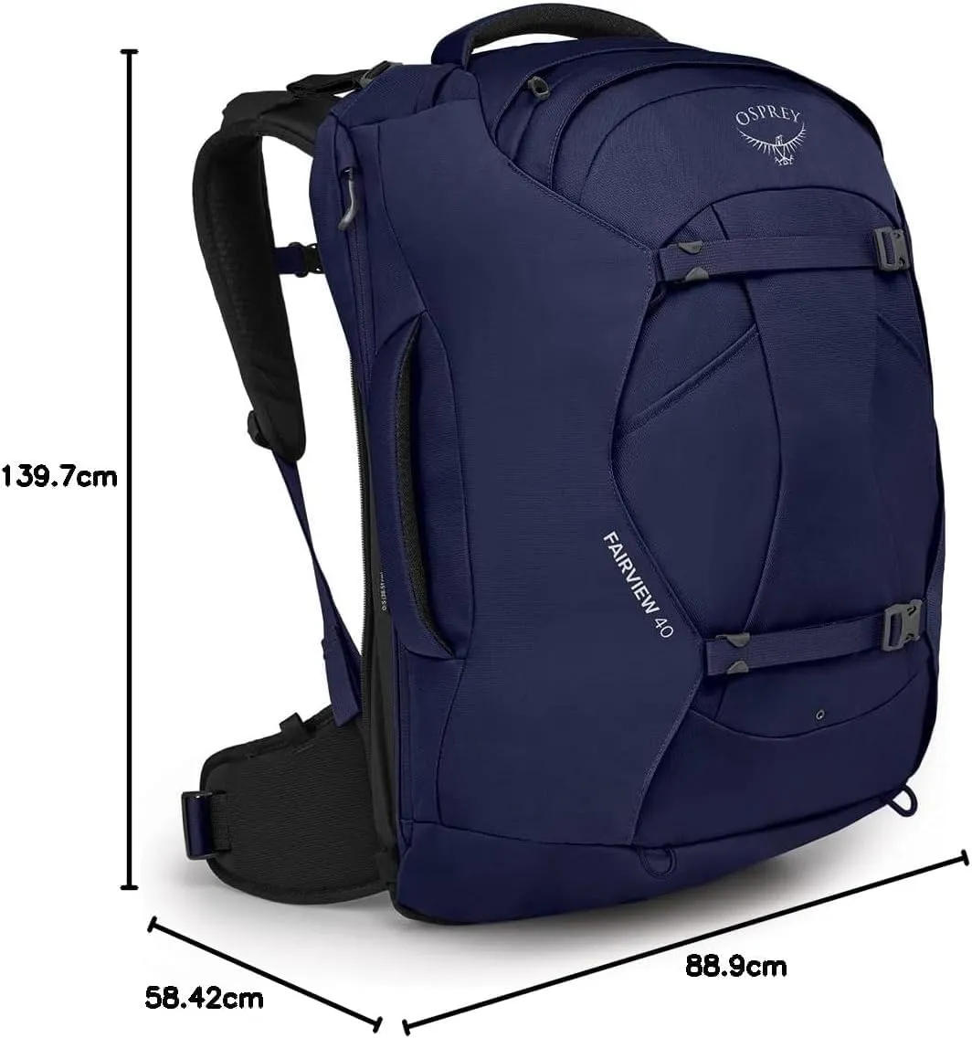 Osprey Fairview 40L Women's Travel Backpack, Winter Night Blue