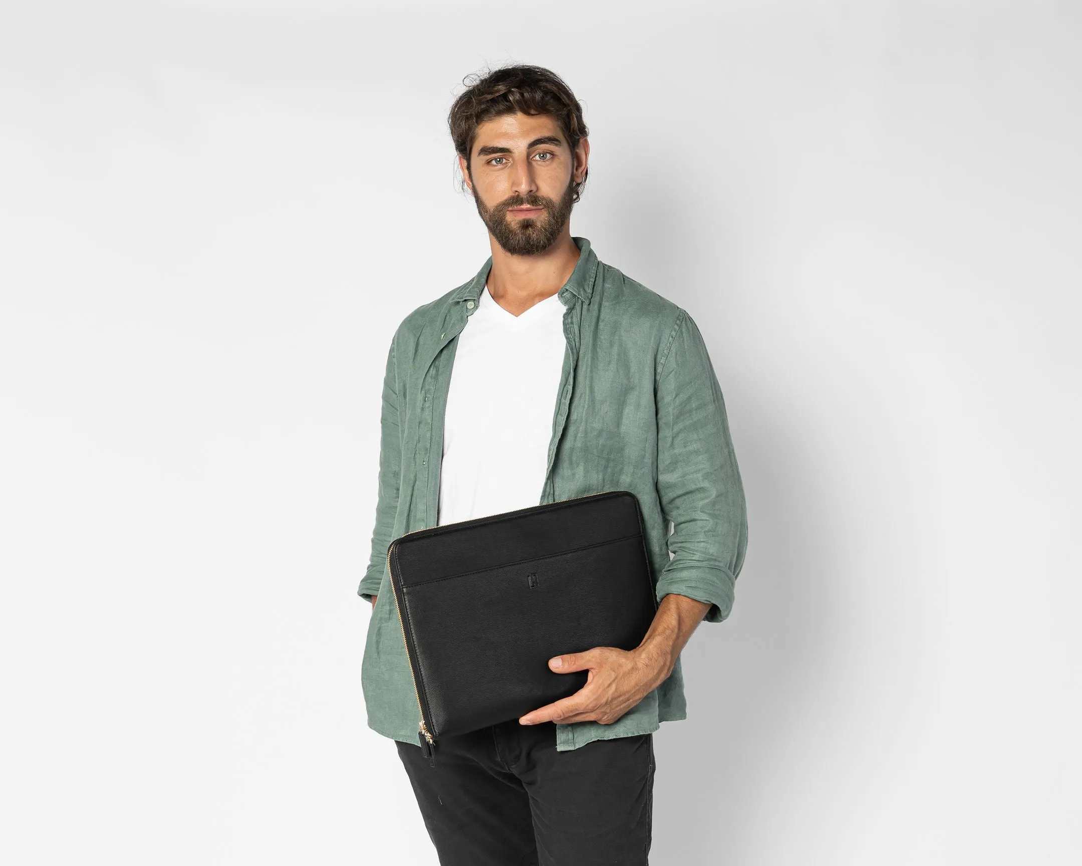Paddington 15" Laptop Case - Black