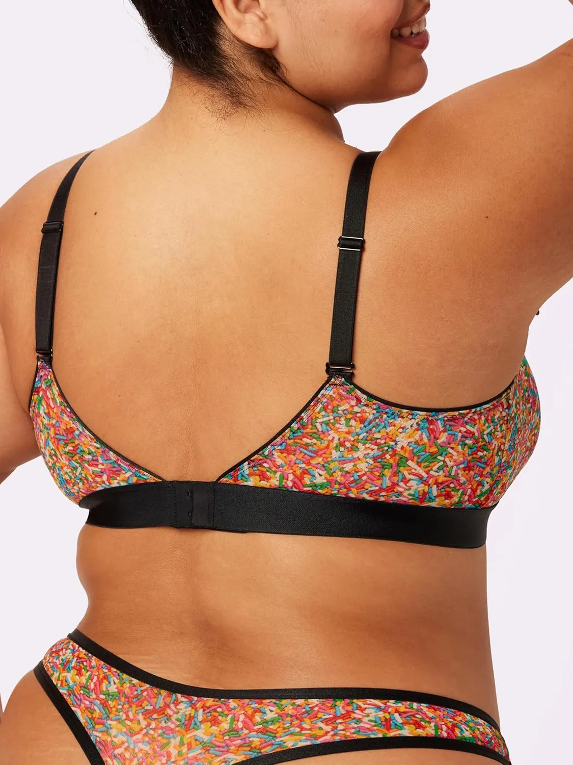 Parade Women's Silky Mesh Triangle Bralette