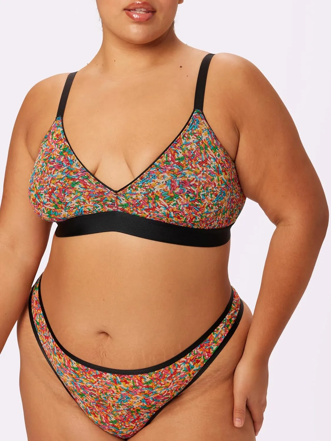 Parade Women's Silky Mesh Triangle Bralette