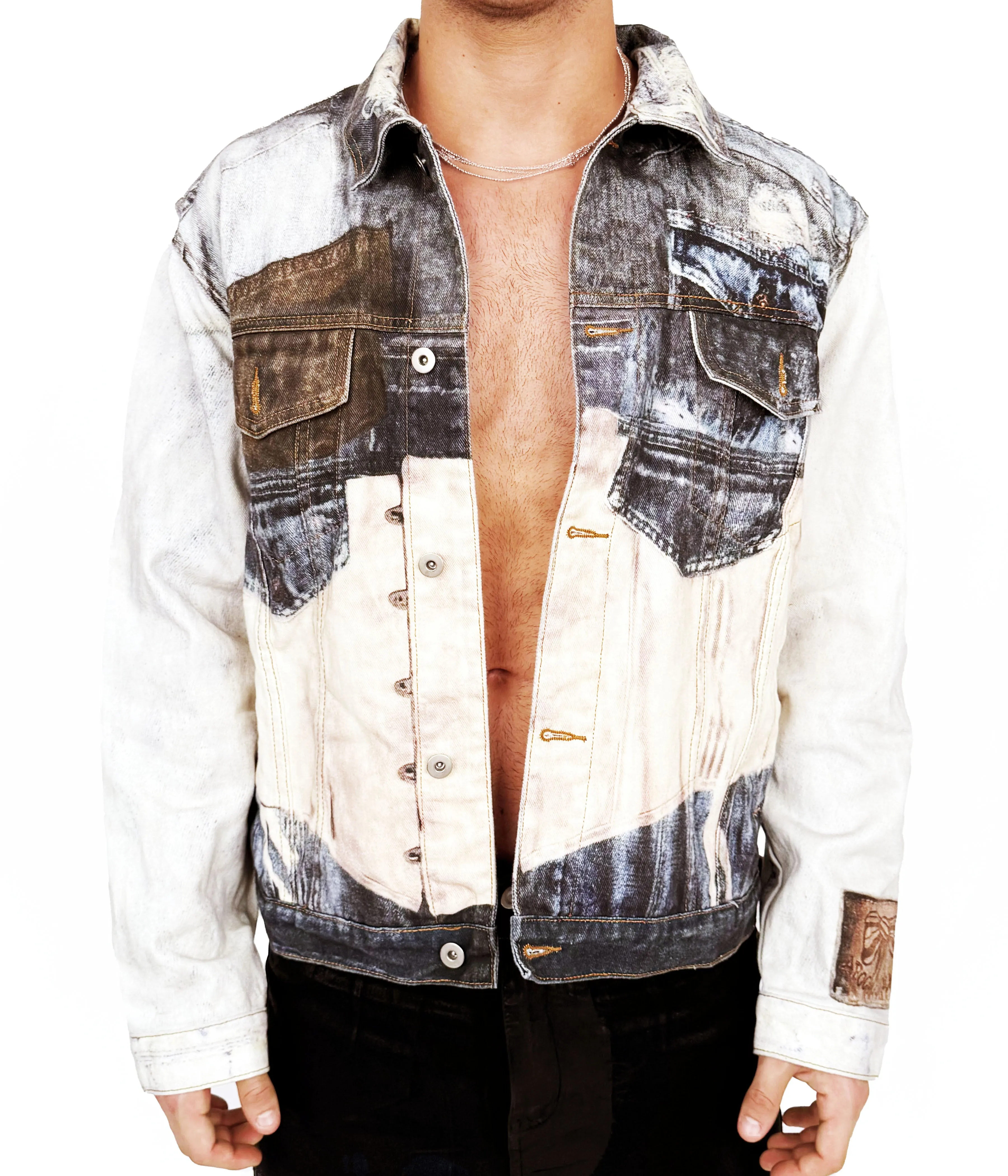 PATCHWORK DENIM JACKET