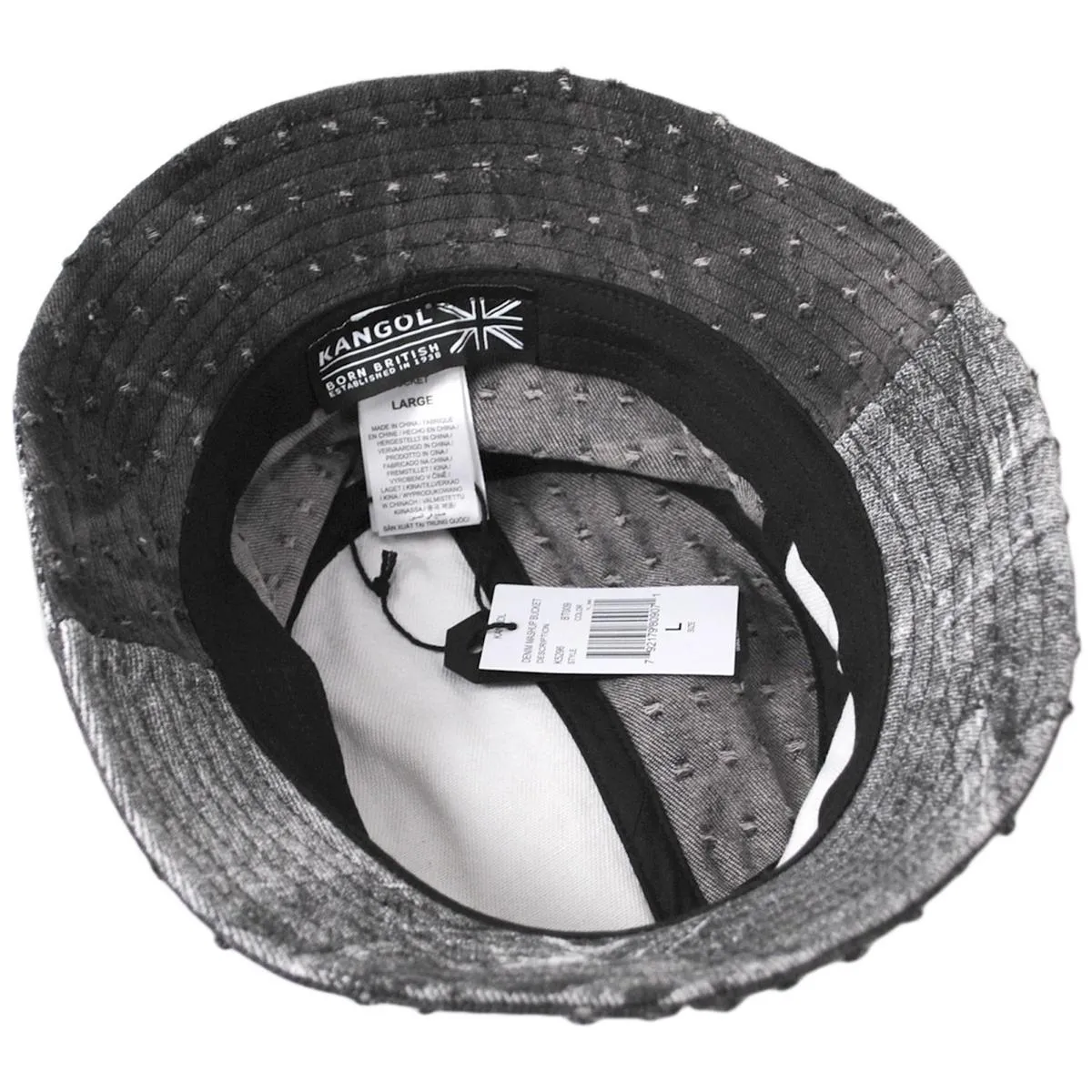 Patchwork Mashup Denim Cotton Bucket Hat