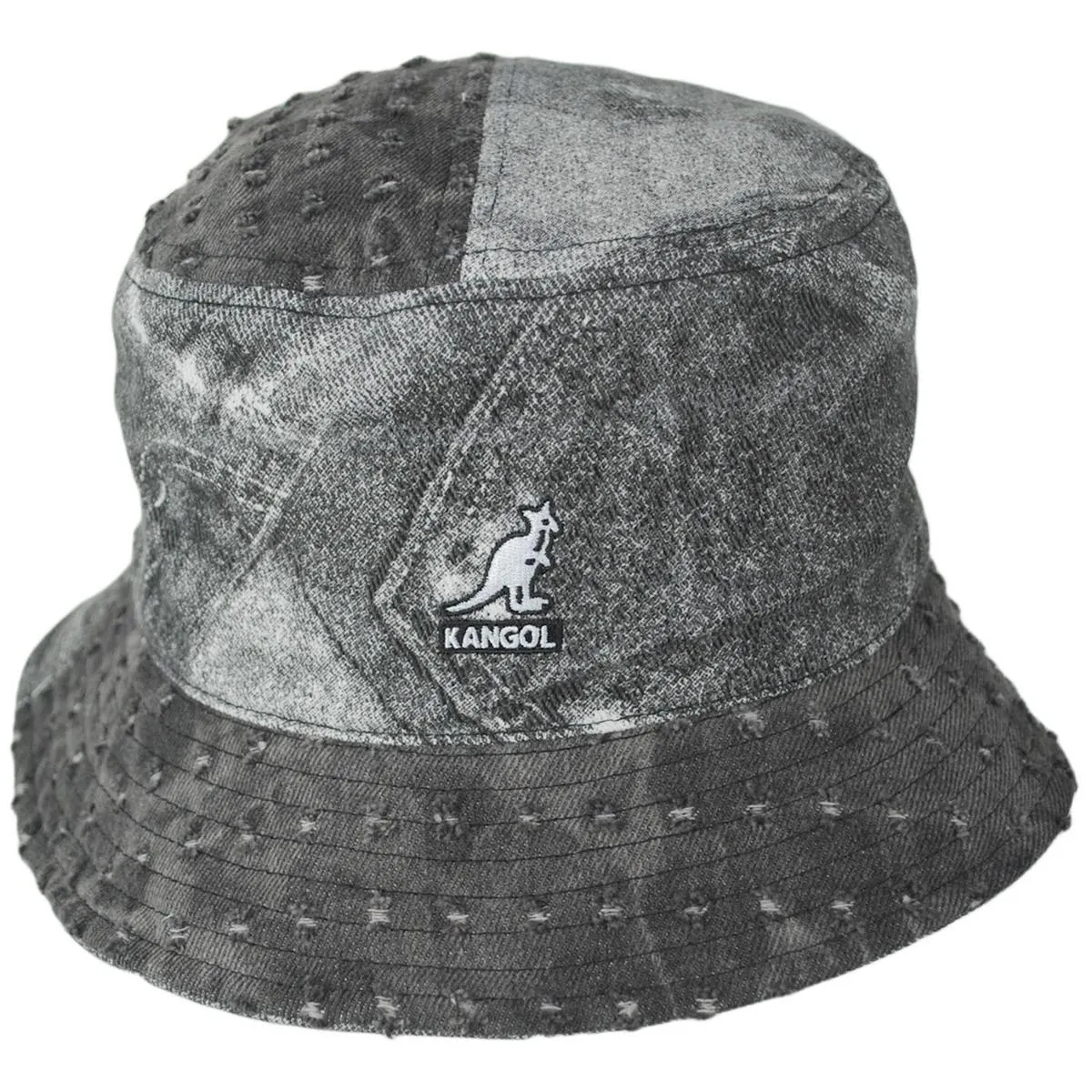 Patchwork Mashup Denim Cotton Bucket Hat
