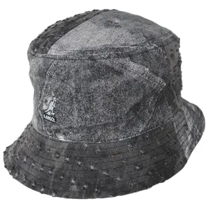 Patchwork Mashup Denim Cotton Bucket Hat
